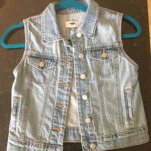 Jean jacket/vest
